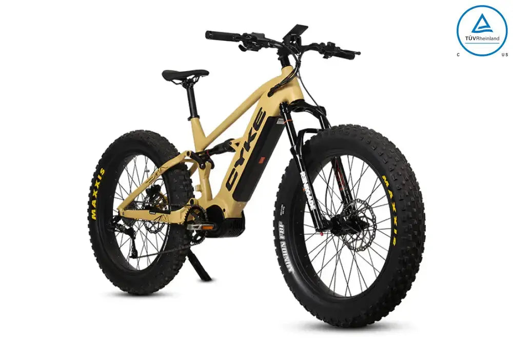 CYKE X FULL SUSPENSION EBIKE